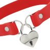 Coquette Collier Coquette Pendentif Coeur Rouge